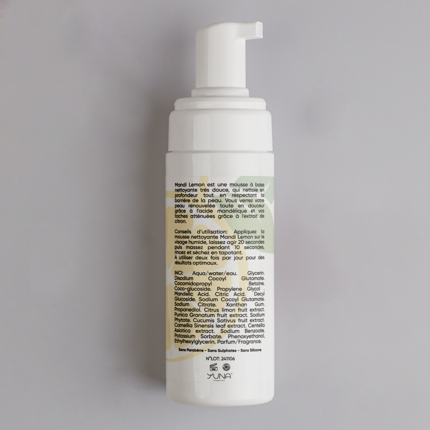 MOUSSE NETTOYANTE MANDI-LEMON